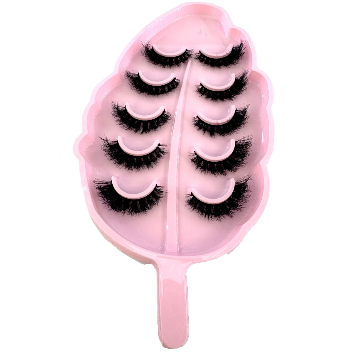 5 Pairs Mink Eyelashes False Eyelash Natural/Thick Long Eye Lashes Soft Fluffy Wispy 3D Lashes Eyelash Extension Makeup Tools