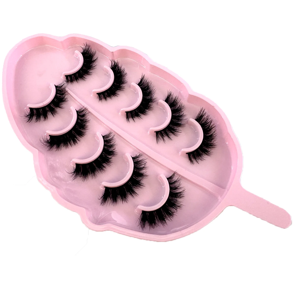 5 Pairs Mink Eyelashes False Eyelash Natural/Thick Long Eye Lashes Soft Fluffy Wispy 3D Lashes Eyelash Extension Makeup Tools