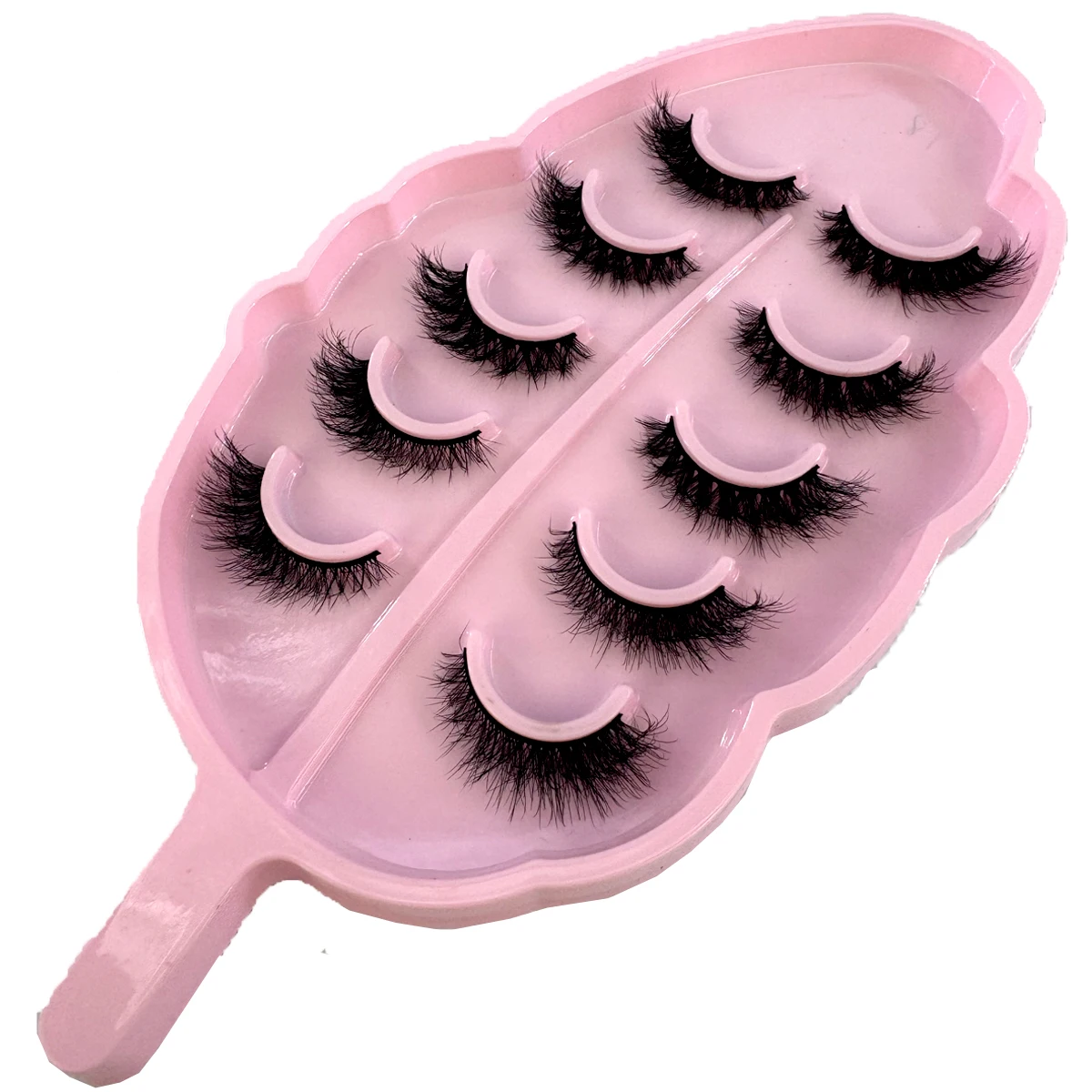 5 Pairs Mink Eyelashes False Eyelash Natural/Thick Long Eye Lashes Soft Fluffy Wispy 3D Lashes Eyelash Extension Makeup Tools