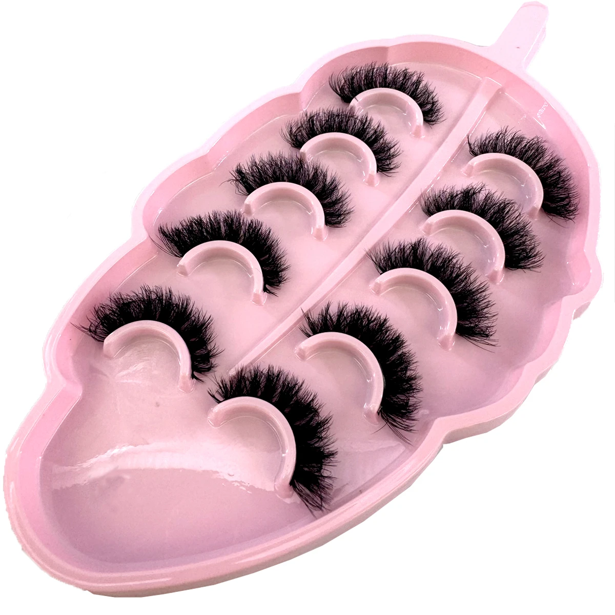 5 Pairs Mink Eyelashes False Eyelash Natural/Thick Long Eye Lashes Soft Fluffy Wispy 3D Lashes Eyelash Extension Makeup Tools