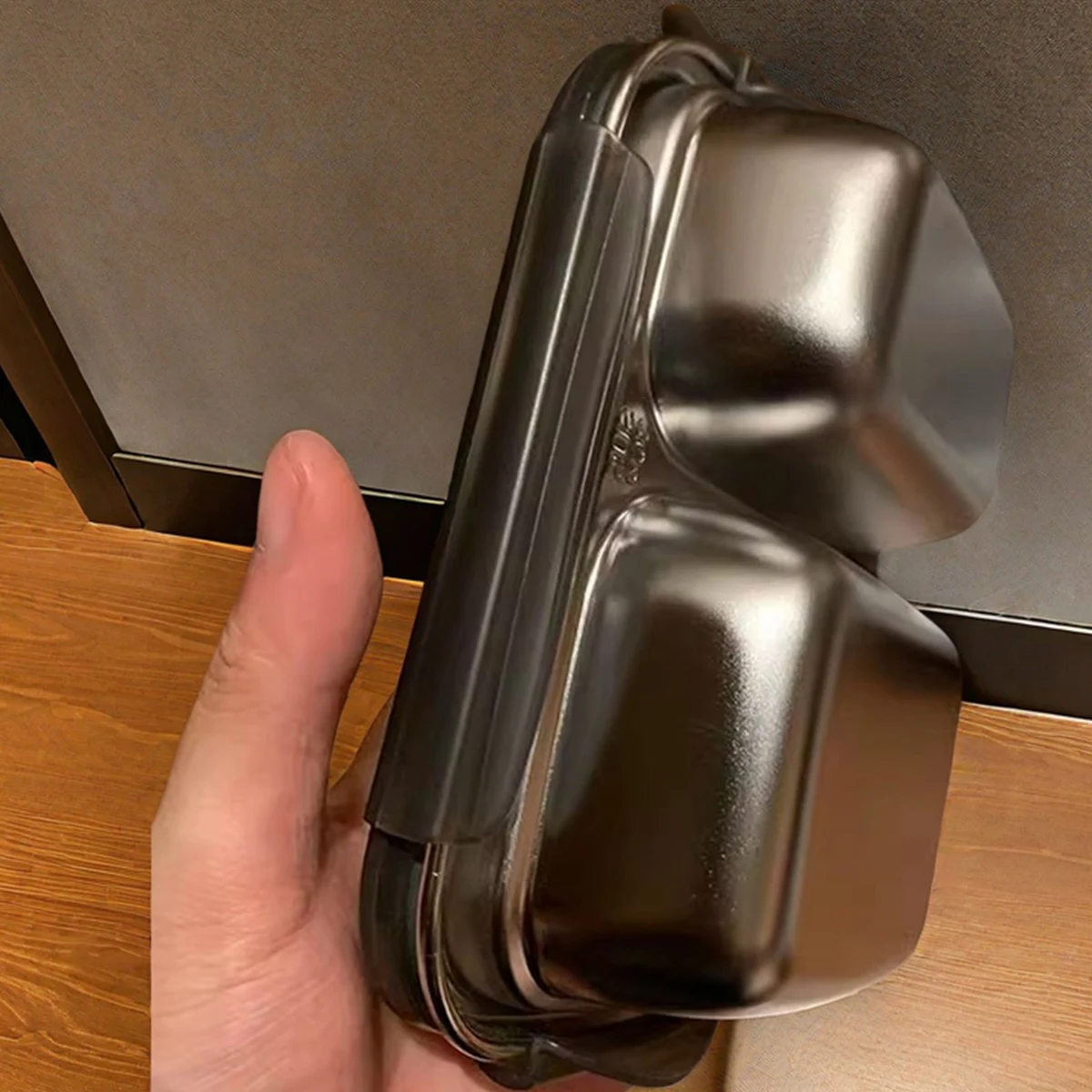 WORTHBUY 2/3 Grids 304 Stainless Steel Lunch Box Portable Leak-proof Food Container Large Capacity Bento Box For Students Adult