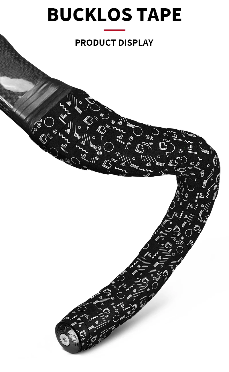 BUCKLOS Bar Tape Gravel Road Bike Handlebar Wrapper Comfortable Anti-slip Bicycle Bar Strap Handle Winding for Speed Race Cycle