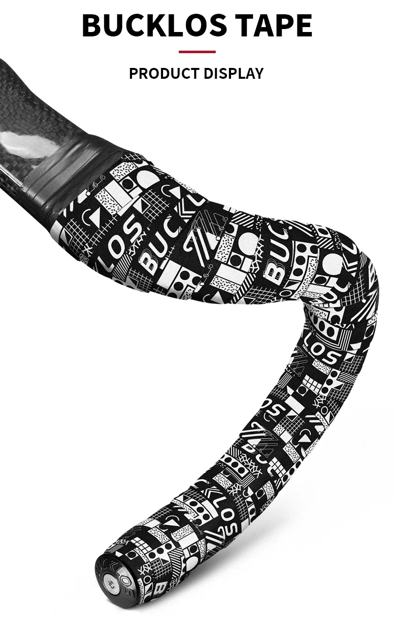 BUCKLOS Bar Tape Gravel Road Bike Handlebar Wrapper Comfortable Anti-slip Bicycle Bar Strap Handle Winding for Speed Race Cycle