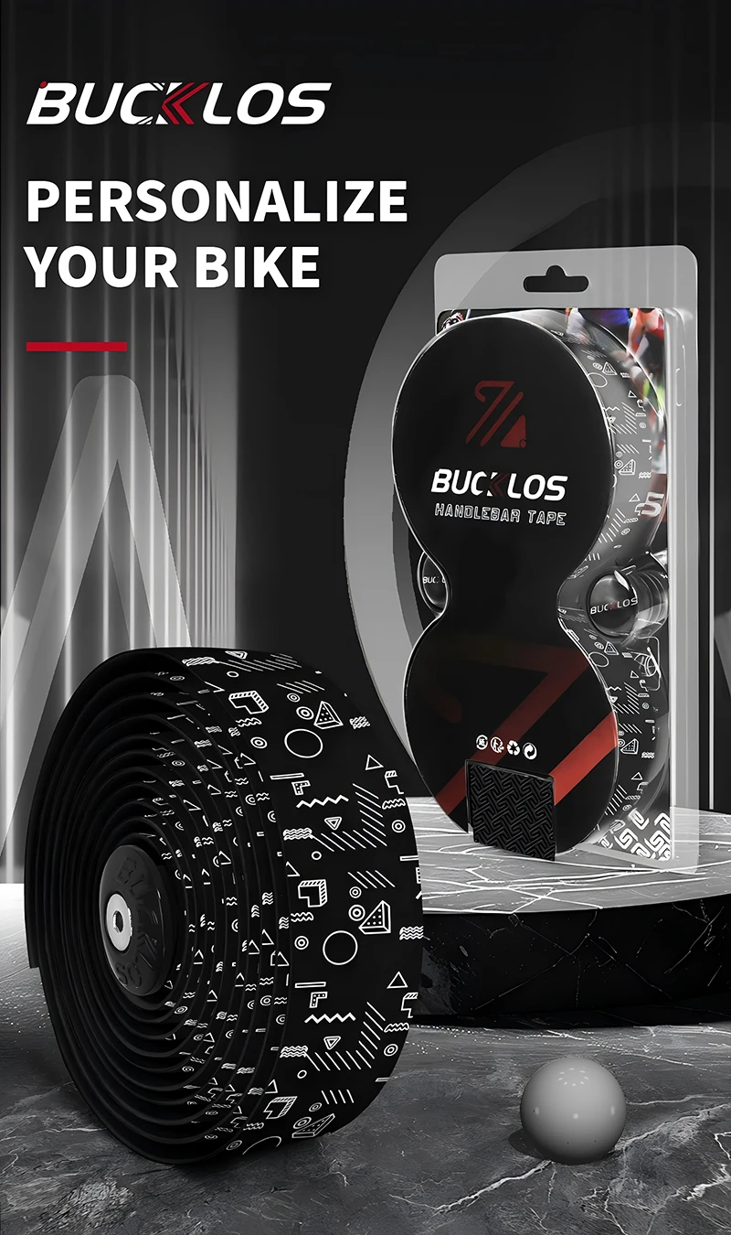 BUCKLOS Bar Tape Gravel Road Bike Handlebar Wrapper Comfortable Anti-slip Bicycle Bar Strap Handle Winding for Speed Race Cycle