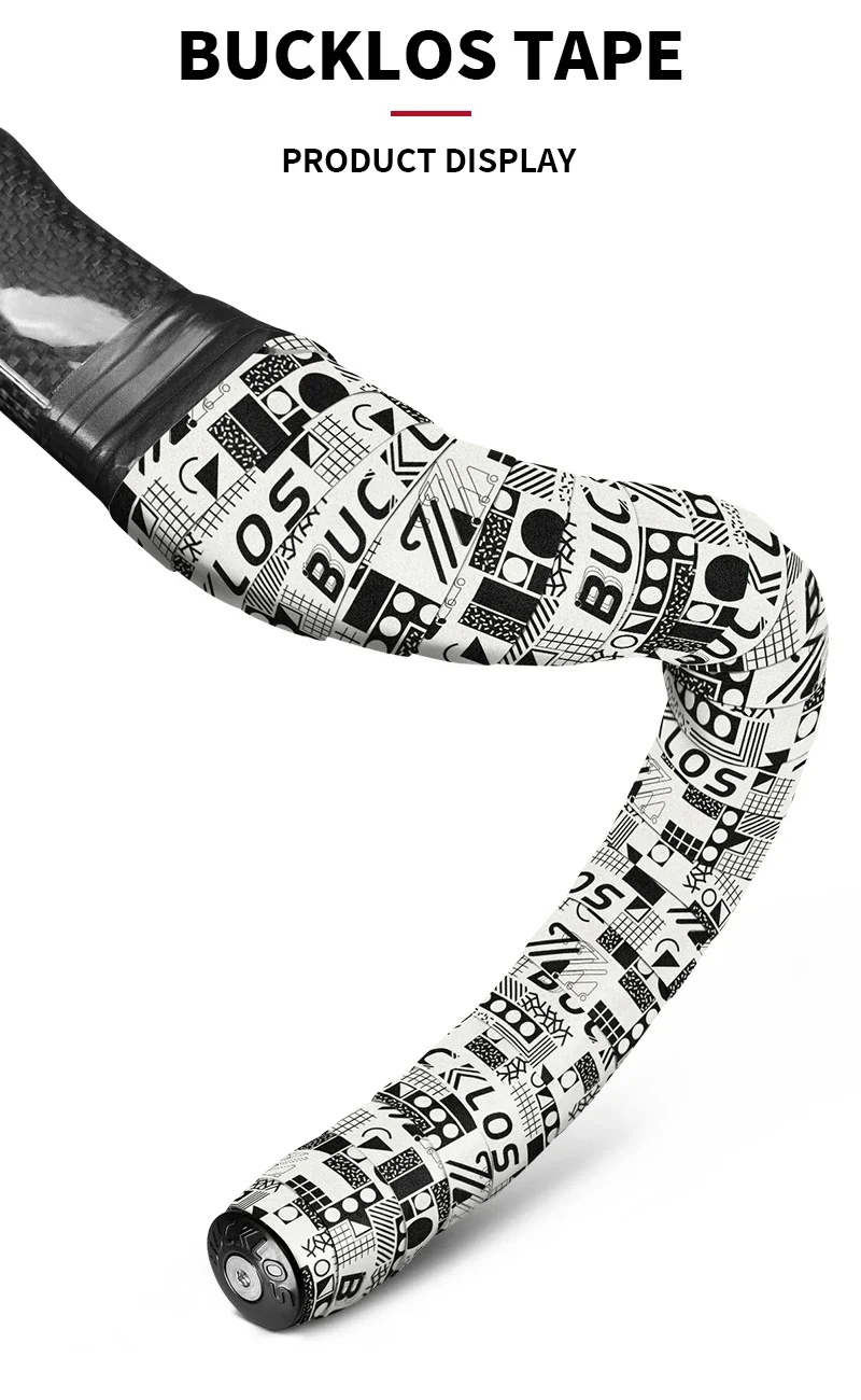 BUCKLOS Bar Tape Gravel Road Bike Handlebar Wrapper Comfortable Anti-slip Bicycle Bar Strap Handle Winding for Speed Race Cycle