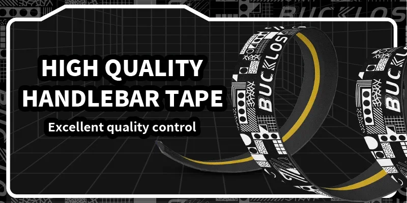 BUCKLOS Bar Tape Gravel Road Bike Handlebar Wrapper Comfortable Anti-slip Bicycle Bar Strap Handle Winding for Speed Race Cycle