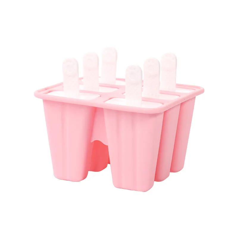 Premium BPA-Free Silicone Popsicle Molds with 6/10 Reusable Sticks - Easy Release Homemade Ice Pop Maker for Kids & Family