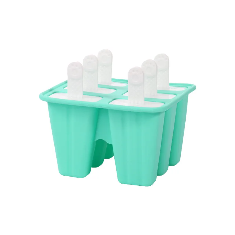Premium BPA-Free Silicone Popsicle Molds with 6/10 Reusable Sticks - Easy Release Homemade Ice Pop Maker for Kids & Family