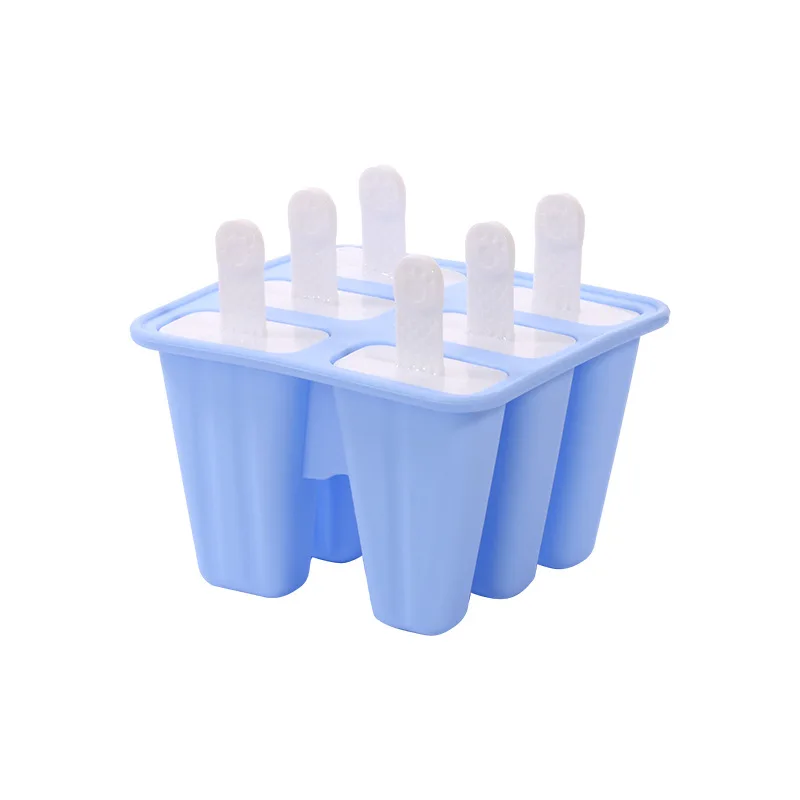 Premium BPA-Free Silicone Popsicle Molds with 6/10 Reusable Sticks - Easy Release Homemade Ice Pop Maker for Kids & Family