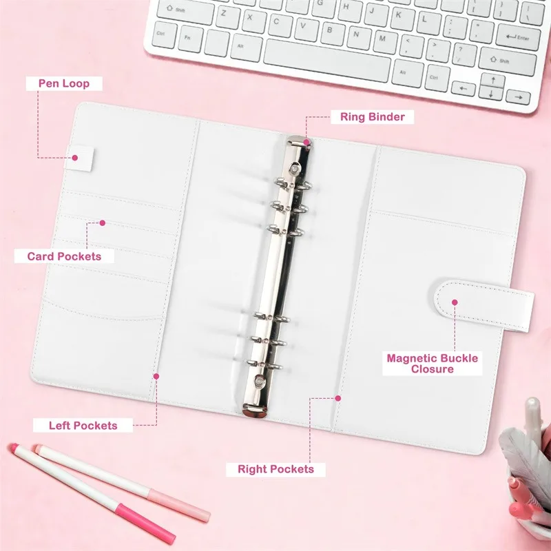 25pcs Page(4 Grids) Photo Card A5-Binder Kpop Photo Albums Idol Cards Loose-leaf Collect Book Binder Binder Photocard Holder