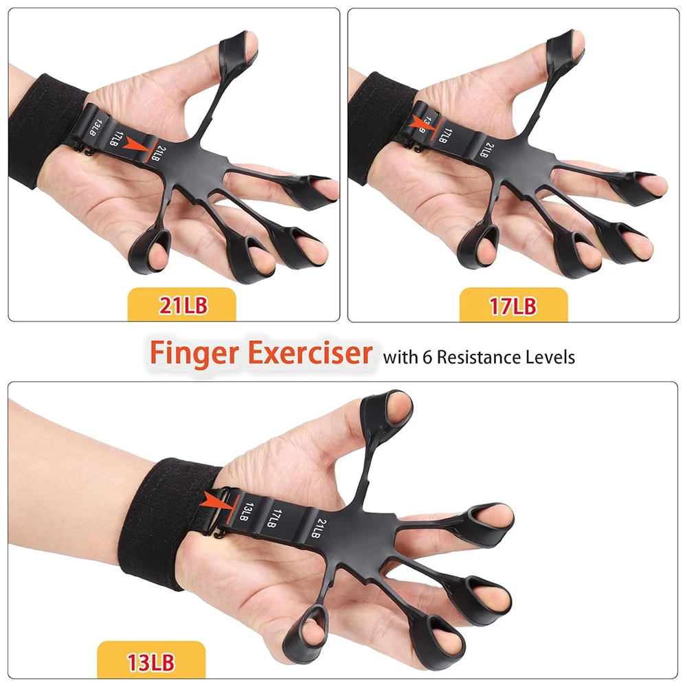 Gripper Adjustable R-Type Hand Grip Exercise Countable Strength Exercise Strengthening Pliers Spring Finger Pinch Wrist Expander