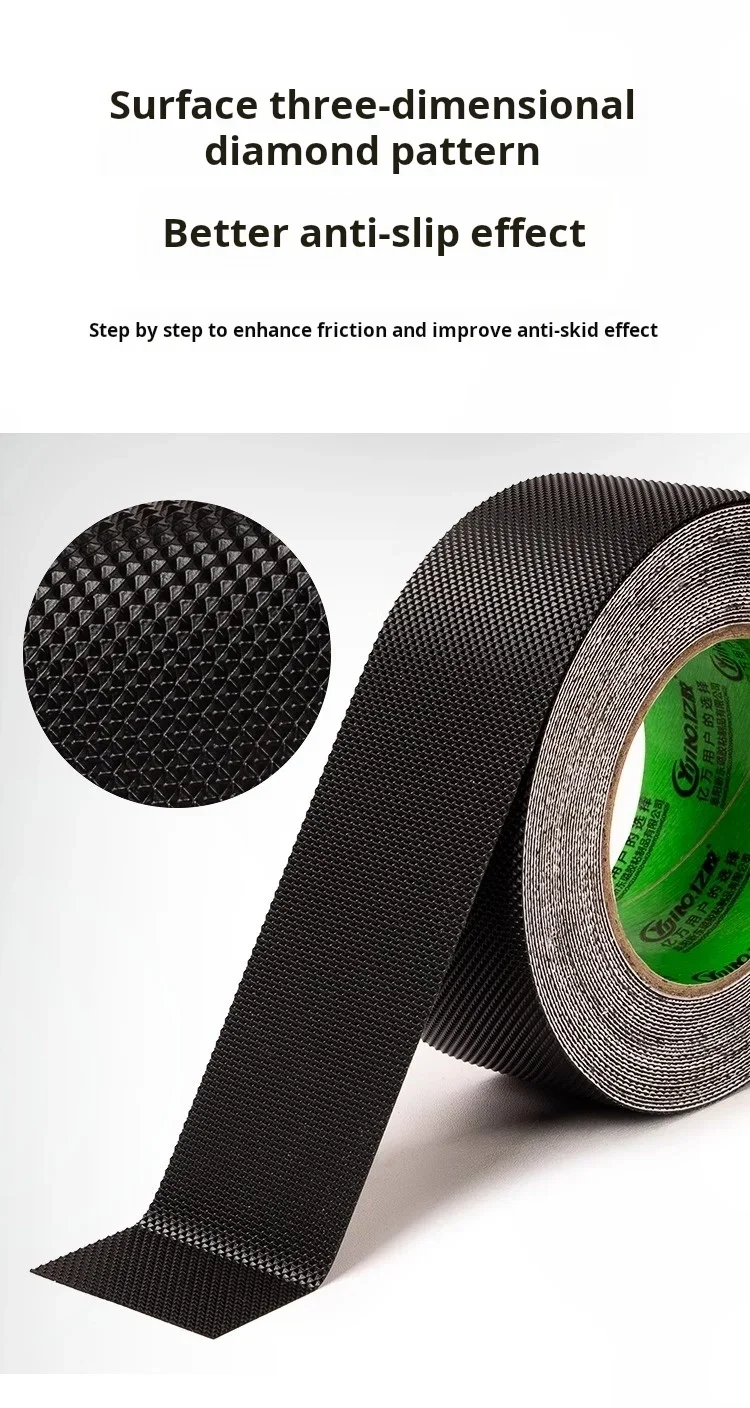 Anti-Slip Bathroom Tape Shower Room Anti-Fall Floor Tile Non-Slip Diamond Texture Self-Adhesive Strip