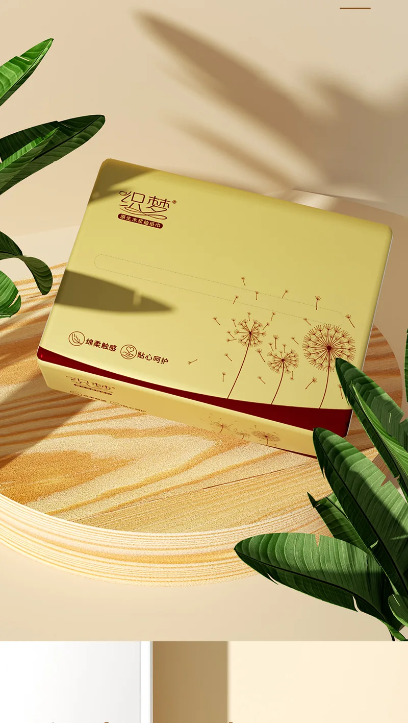 10-40 Small Packs Of Wood Pulp Paper, 4 Layers Thick, 160 Sheets/pack, 40 Packs/pack, Napkins, Tissue Paper, Toilet Paper