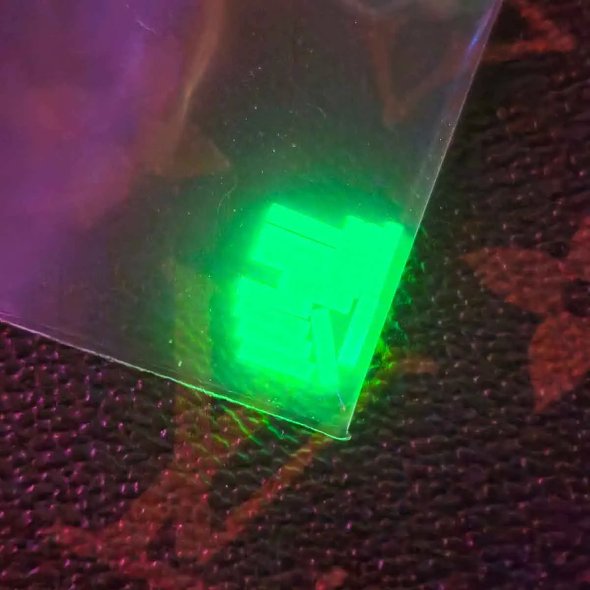 High-brightness Resin Luminous Rod 1.5*7mm Fingertip Gyroscope Accessory Knife Umbrella Rope Decoration  long-lasting luminous