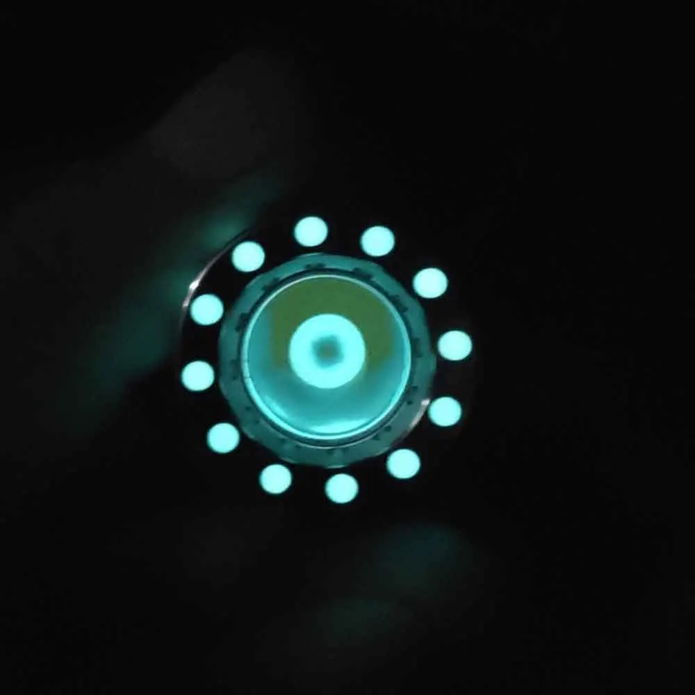 High-brightness Resin Luminous Rod 1.5*7mm Fingertip Gyroscope Accessory Knife Umbrella Rope Decoration  long-lasting luminous