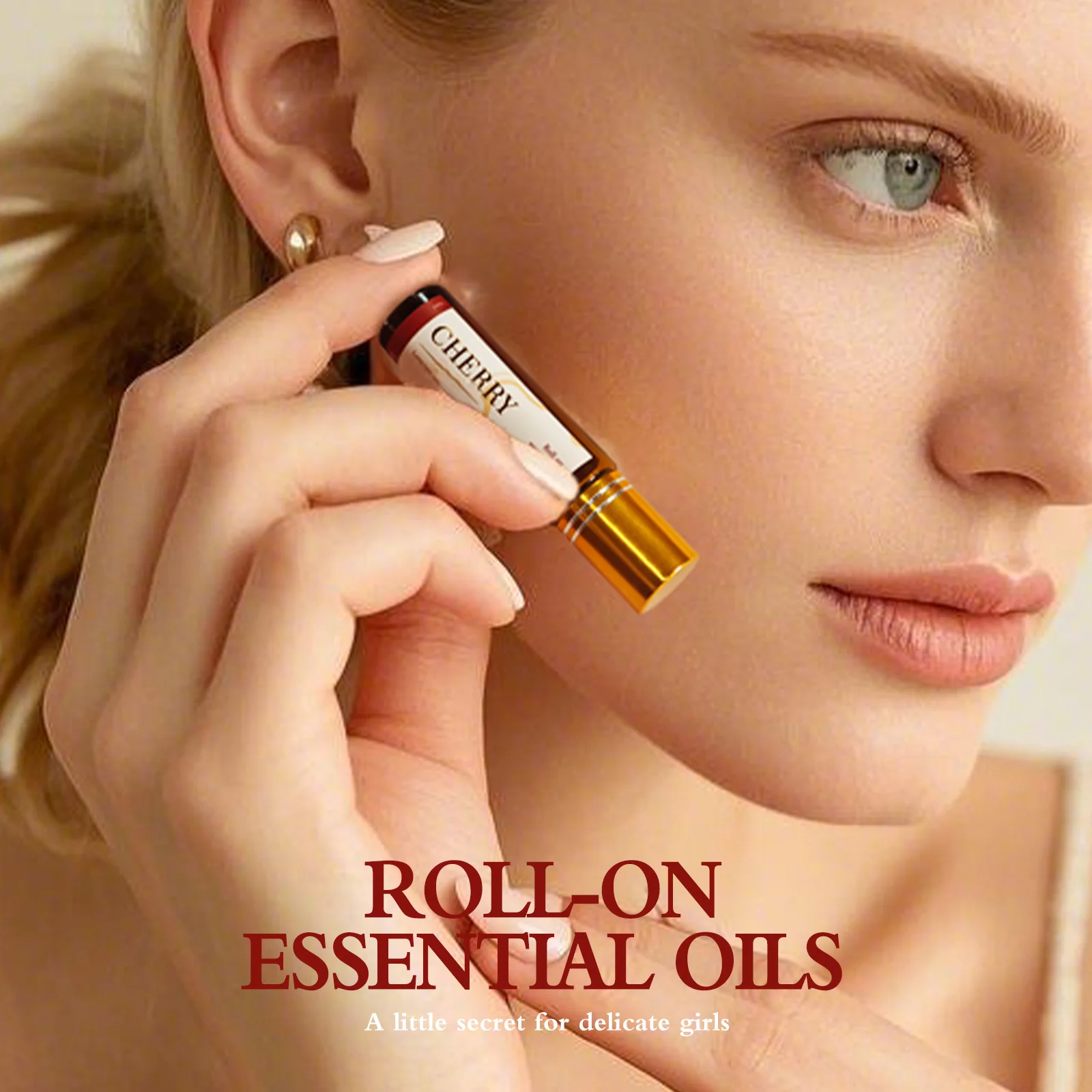 2PC/1PC Cookie Coffee Fragrance Oils Roller 10ml Car Diffusers Oil For Comfort & Humidifier Sweet Baked Scent Gifts