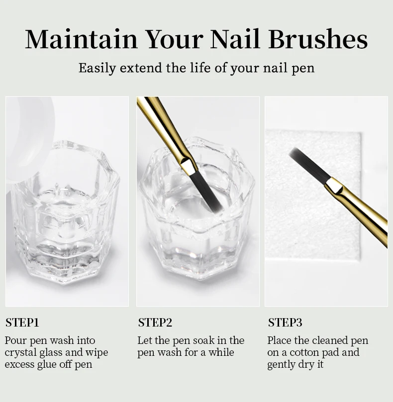 RSNAIL Nail Art Brush Set Vintage Checker Brush Ultra-Fine Drawing Painting Brushes Nail Art Kit with Y2K Style Manicure Tools