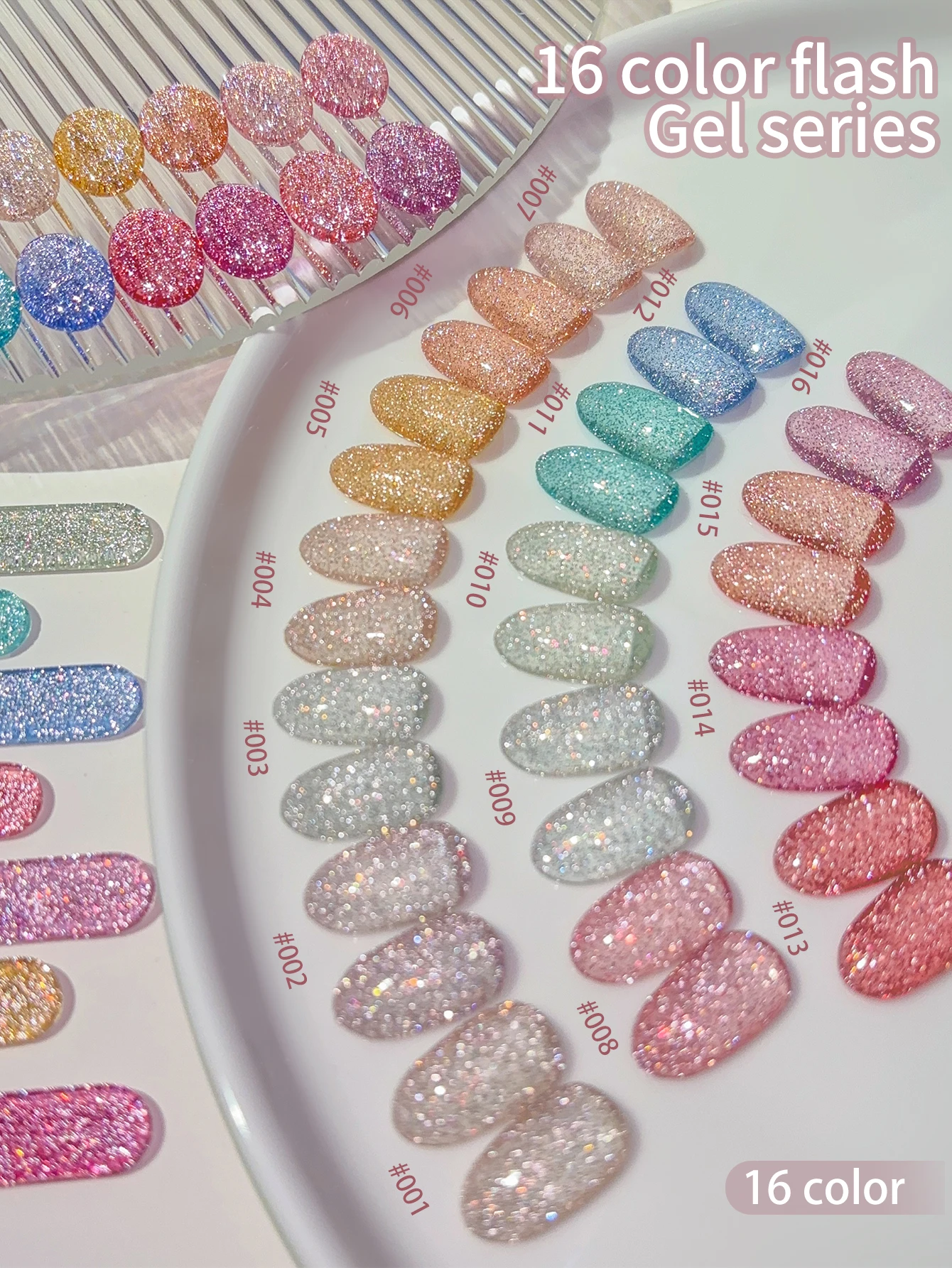 XEIJAYI 1Pc 15ml Gel Nail Polish ,UV LED Soaking Nail Gel, Semi-Permanent, DIY Salon Quality Nail Art Gel For Spring And Summer