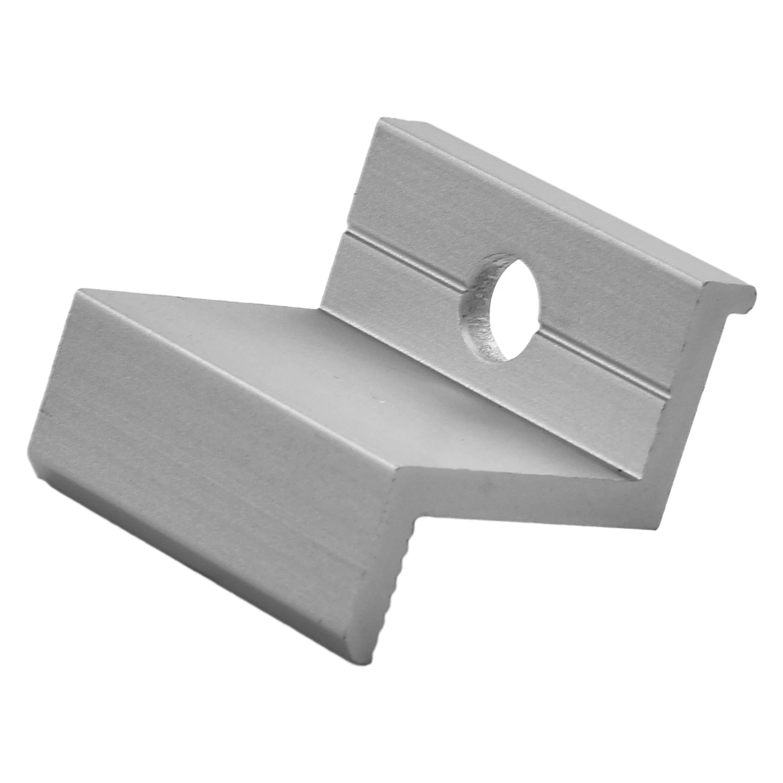10Pcs Solar Photovoltaic Brackets Aluminum-Alloy Clamp For Solar Module Solar Panel Racking Mounts Accessories PV End Clamps