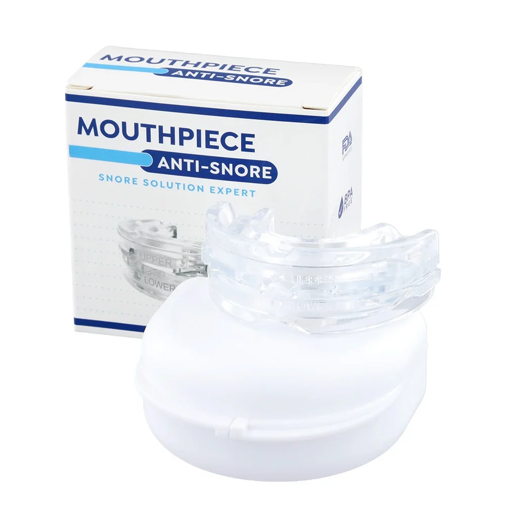 New Mouth Guard Anti-Snoring Teeth Bruxism Mouthguard Improves Sleep Teeth Bruxism Sleep and Apnea Snoring Device Stops Snoring