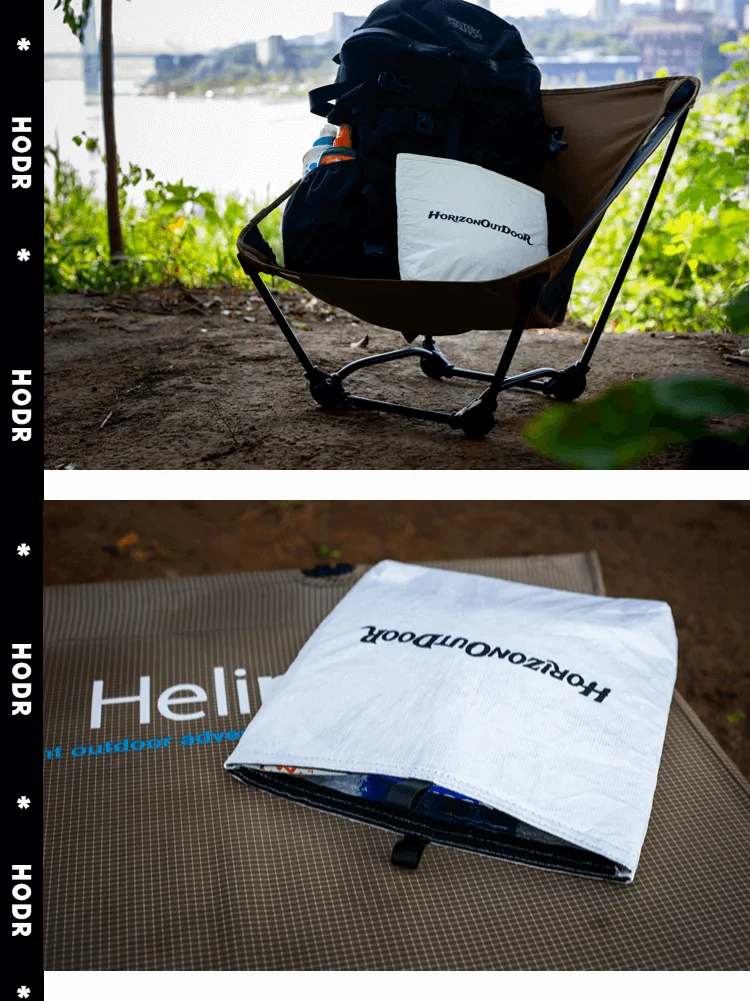 [HODRGEAR] Outdoor Tyvek® Insulated Food Pouch Ultralight Freeze-Dried Meal Cozy Warmer Bag Tear-Resistant Hiking Camping Gear