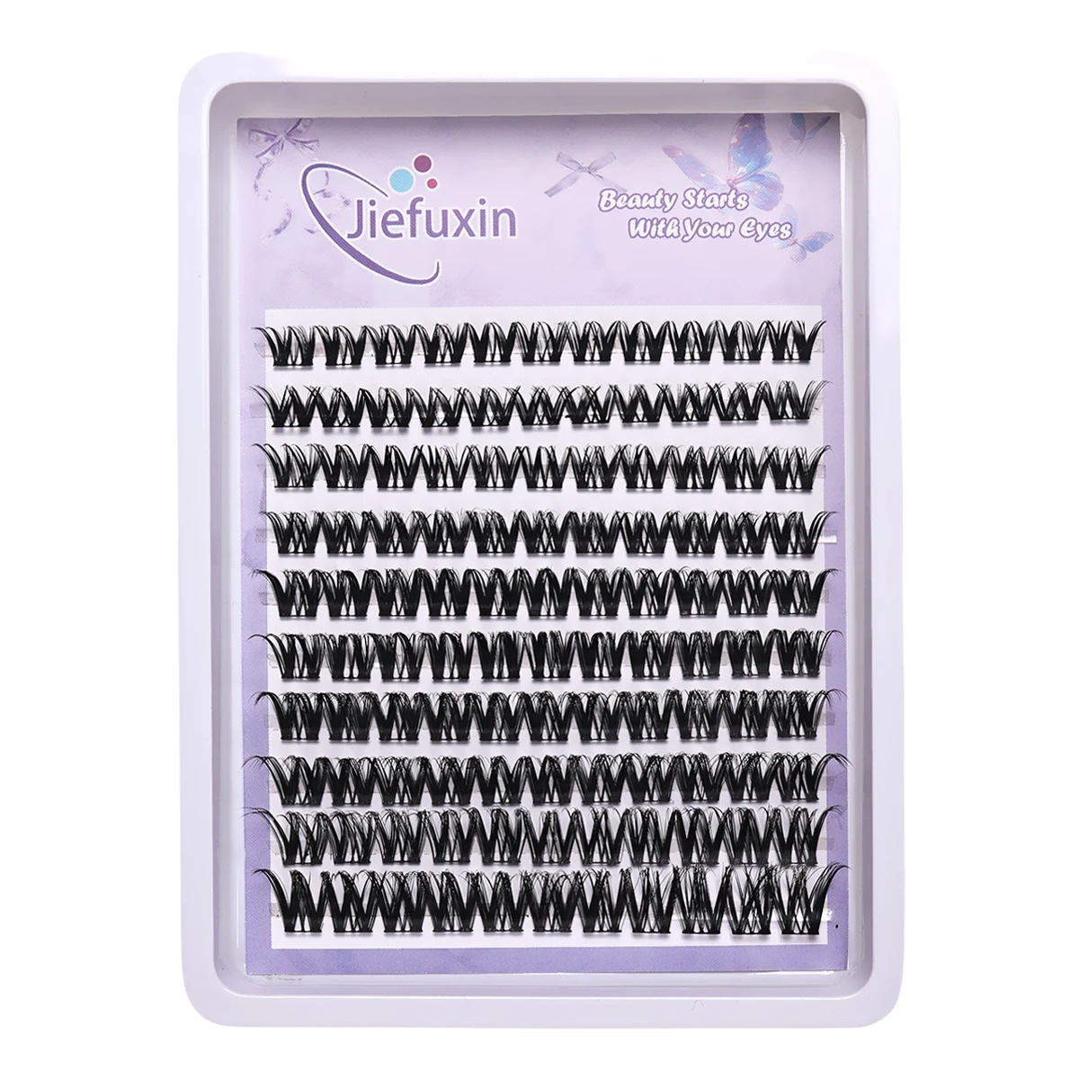 Lash Clusters Extensions Natural Look Lashes D Curl Fluffy Cluster Lashes DIY Eyelash