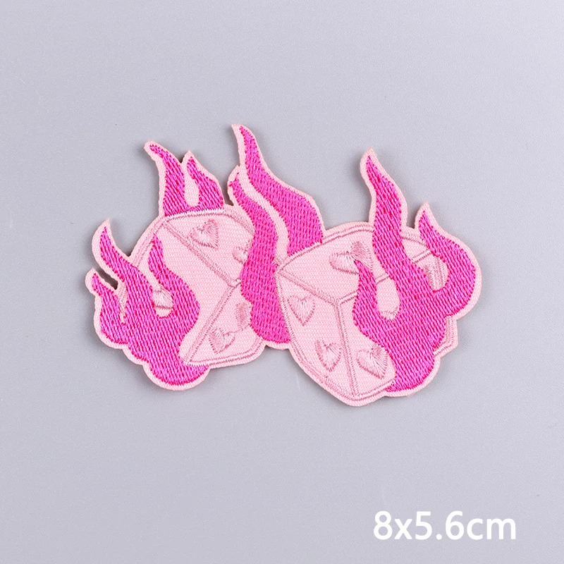 Colorful Letters Applique Iron On Patches For Clothing Stickers Cartoon Phrases Embroidered Patches On Clothes Fusible Badges