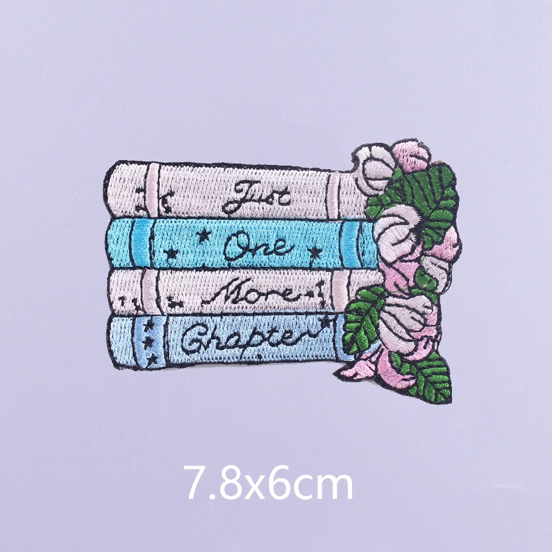 Colorful Letters Applique Iron On Patches For Clothing Stickers Cartoon Phrases Embroidered Patches On Clothes Fusible Badges