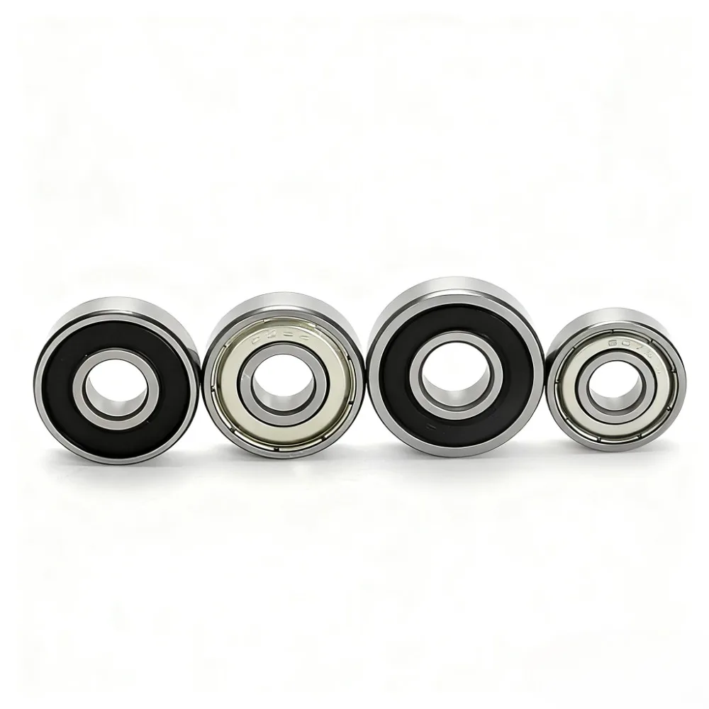 10Pcs|20Pcs 608 ZZ 608RS Ball Bearings Metal Double Shielded Miniature Deep Groove Skateboard Ball Bearings 8mm X 22mm X 7mm