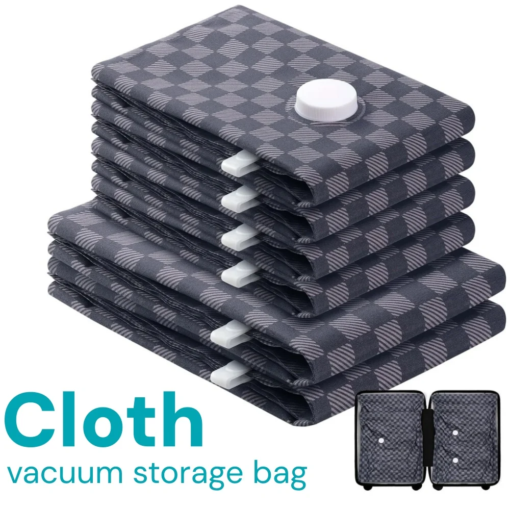 Vacuum Storage Bags,Travel Essentials Suitcases Clothes Organizer Packaging Bag Practical Accessories Compression Packing Cubes