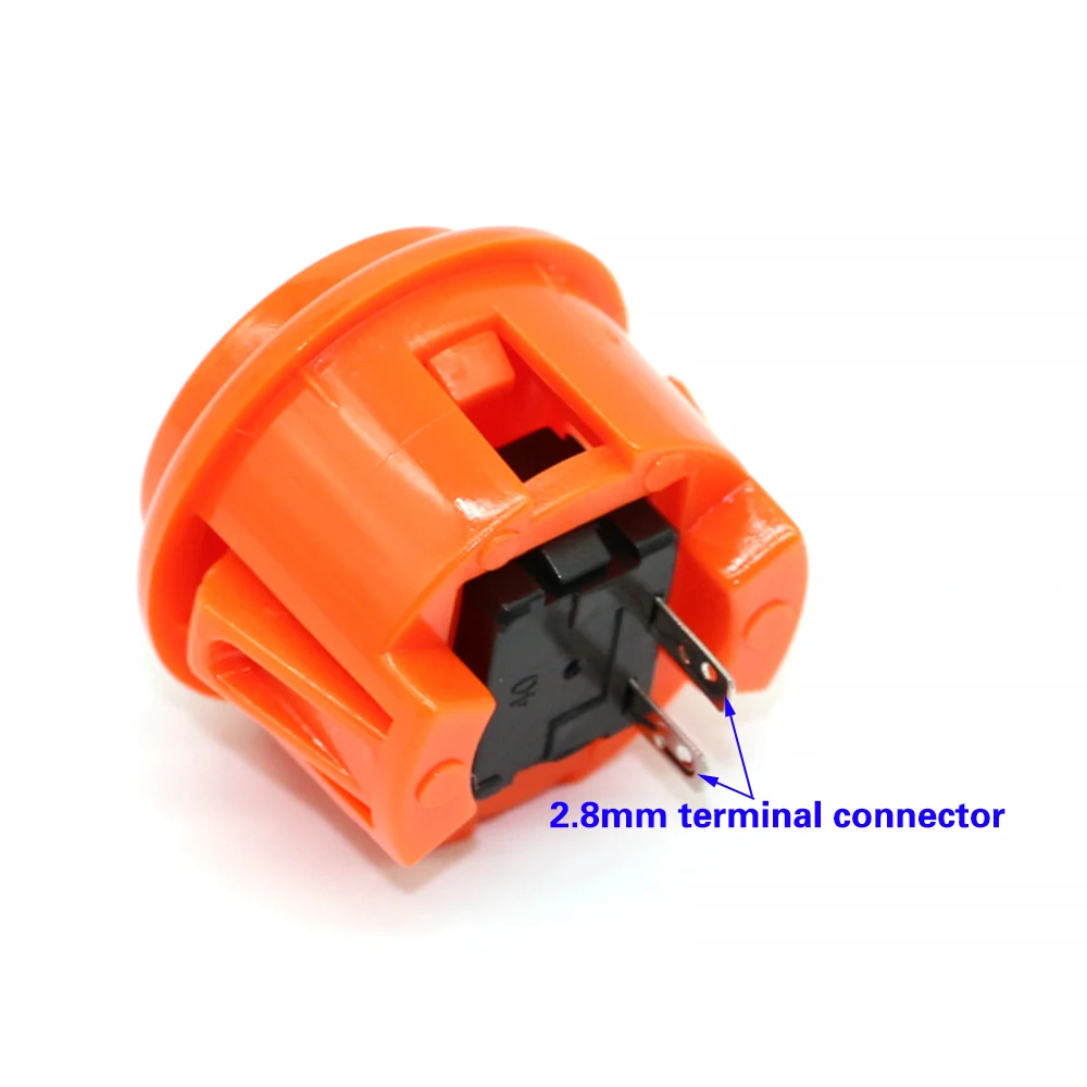 24mm 30mm Push Button Game Coin Start Switchs For Copy Sanwa Arcade Game Machine Hitbox Joystick Console DIY Replacement Part