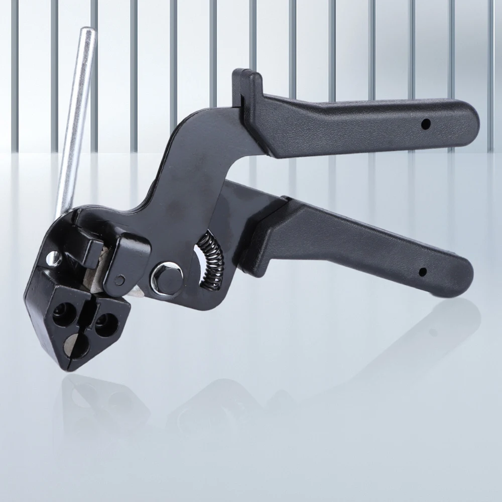 Automatic Zip Tensioning Tool Cable Ties Plier Cable Ties Guns Stainless Steel Hand Fastening Strap Cutting Wrap Tool