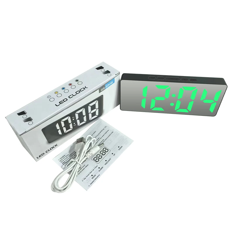 Multi-functional Weather Station Clock Thermometer Hygrometer Calendar Digital LCD Display Temperature and Humidity Meter
