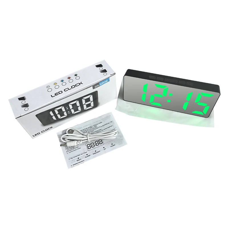 Multi-functional Weather Station Clock Thermometer Hygrometer Calendar Digital LCD Display Temperature and Humidity Meter