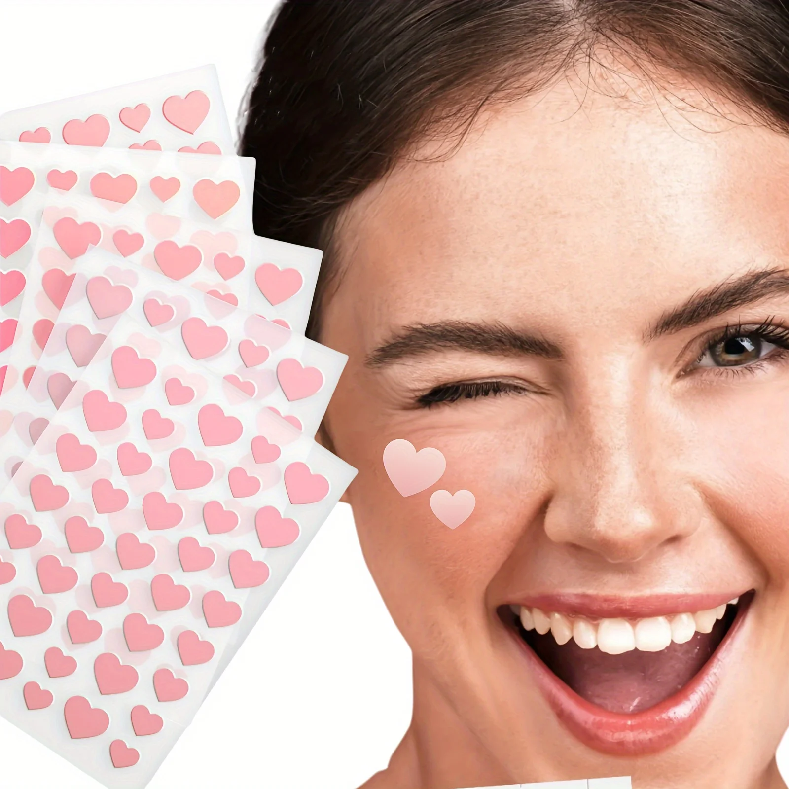 40pcs Hydrocolloid Acne Patches - Absorb Pus & Oil, Reduce Redness, Invisible Fit for All-Day Wear.