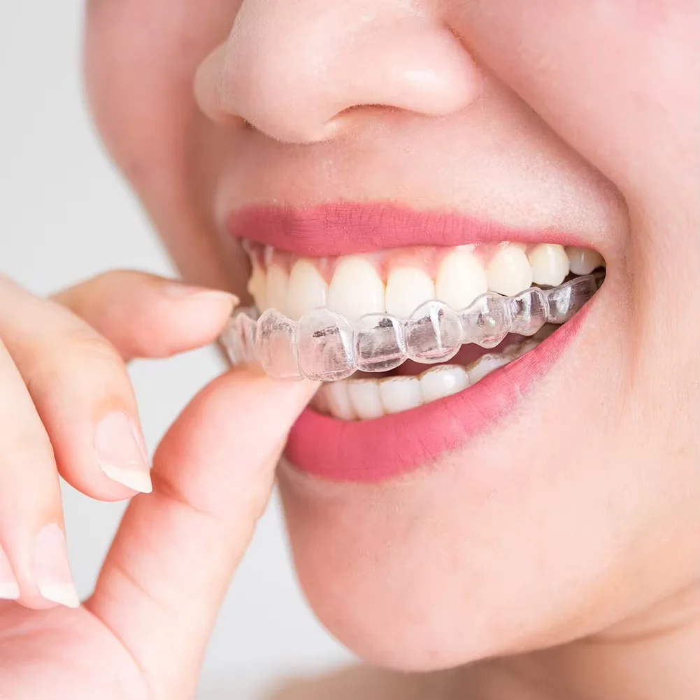 1/4/8pcs Anti Snoring Bruxism Sleeping Mouth Guard Tray Stop Teeth Grinding Sleep Aid Night Guard Gum Shield Mouth Health Care