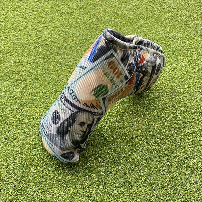 Golf Club #1 #3 #5 Wood Head covers Driver Fairway Woods Cover Putter Headcover Nylon cloth Dollar