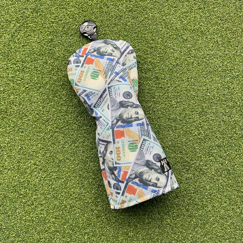 Golf Club #1 #3 #5 Wood Head covers Driver Fairway Woods Cover Putter Headcover Nylon cloth Dollar