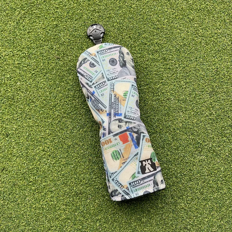 Golf Club #1 #3 #5 Wood Head covers Driver Fairway Woods Cover Putter Headcover Nylon cloth Dollar
