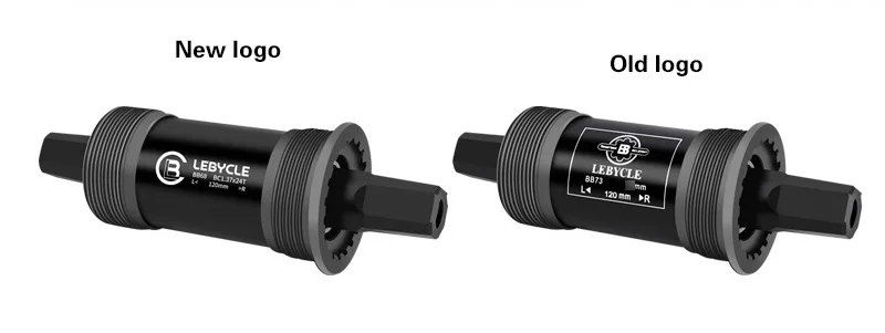 Mountain Bike Square Hole Bottom Bracket 73mm 113/122.5/124.5/126mm BB73 Waterproof Sealed Bearings Carbon Steel Cycling
