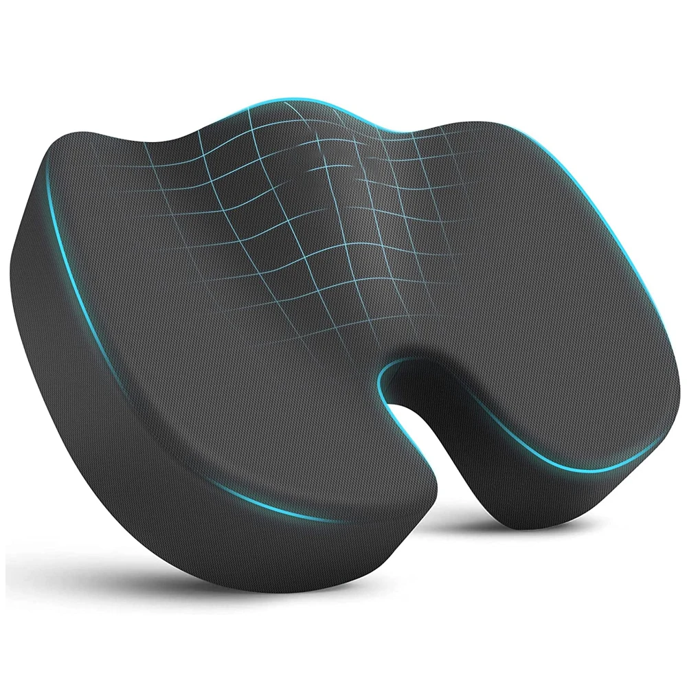 Seat Cushion Office Chair Cushions Coccyx Orthopedic Memory Foam U Seat Massage Chair Cushion Pad Car Massage Cushion