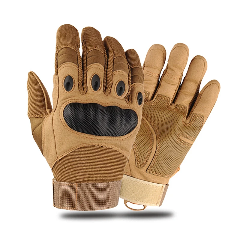 Outdoor Hardshell Black Hawk Tactical Sports Gloves Male Cross Border Protection Male Five Finger Hardshell Training