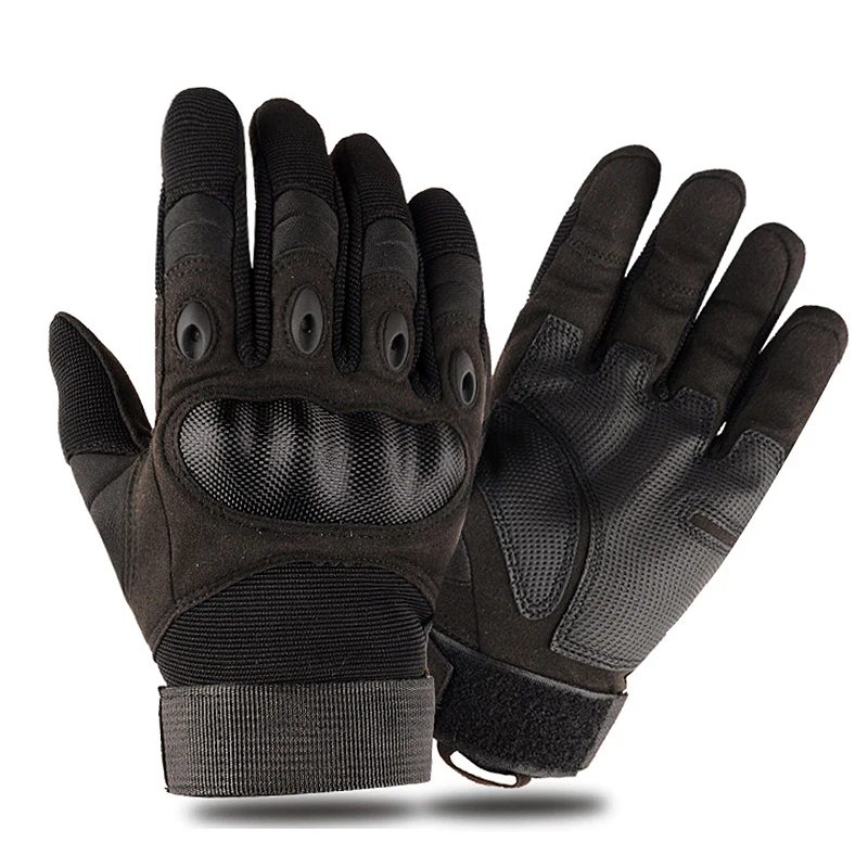 Outdoor Hardshell Black Hawk Tactical Sports Gloves Male Cross Border Protection Male Five Finger Hardshell Training