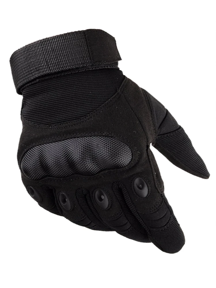 Outdoor Hardshell Black Hawk Tactical Sports Gloves Male Cross Border Protection Male Five Finger Hardshell Training