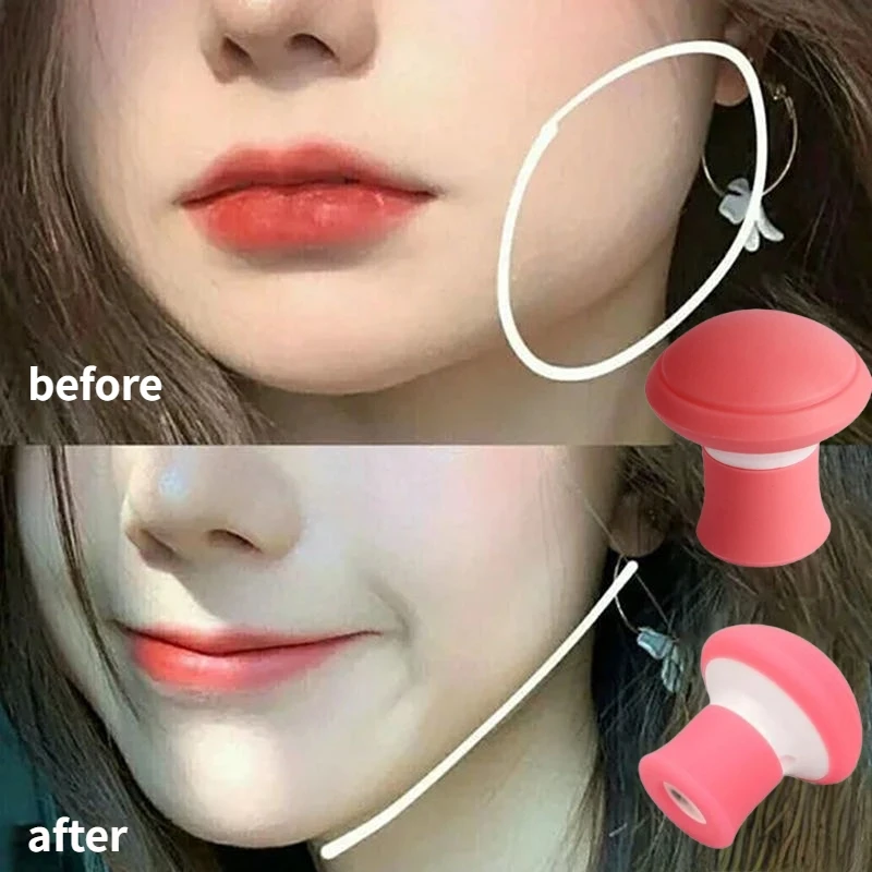 Silica Gel Mouth Jaw Exerciser Slimming Face Lift Tool Chin V Face Lifting Double Thin Wrinkle Removal Blow Breath Exerciser