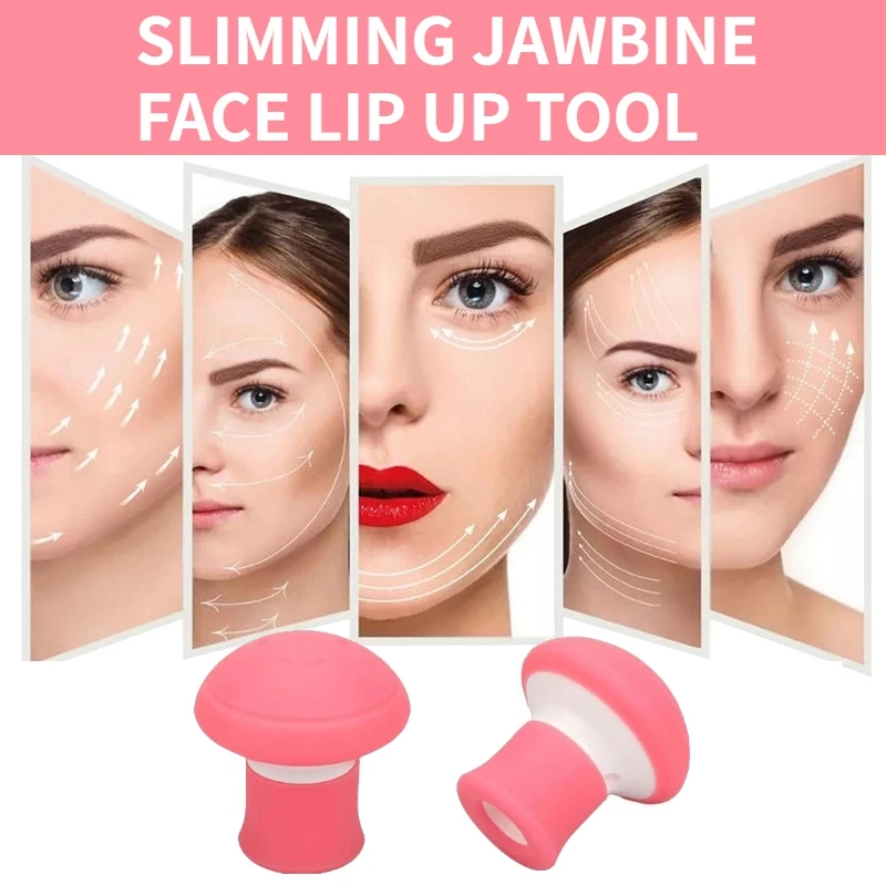 Silica Gel Mouth Jaw Exerciser Slimming Face Lift Tool Chin V Face Lifting Double Thin Wrinkle Removal Blow Breath Exerciser