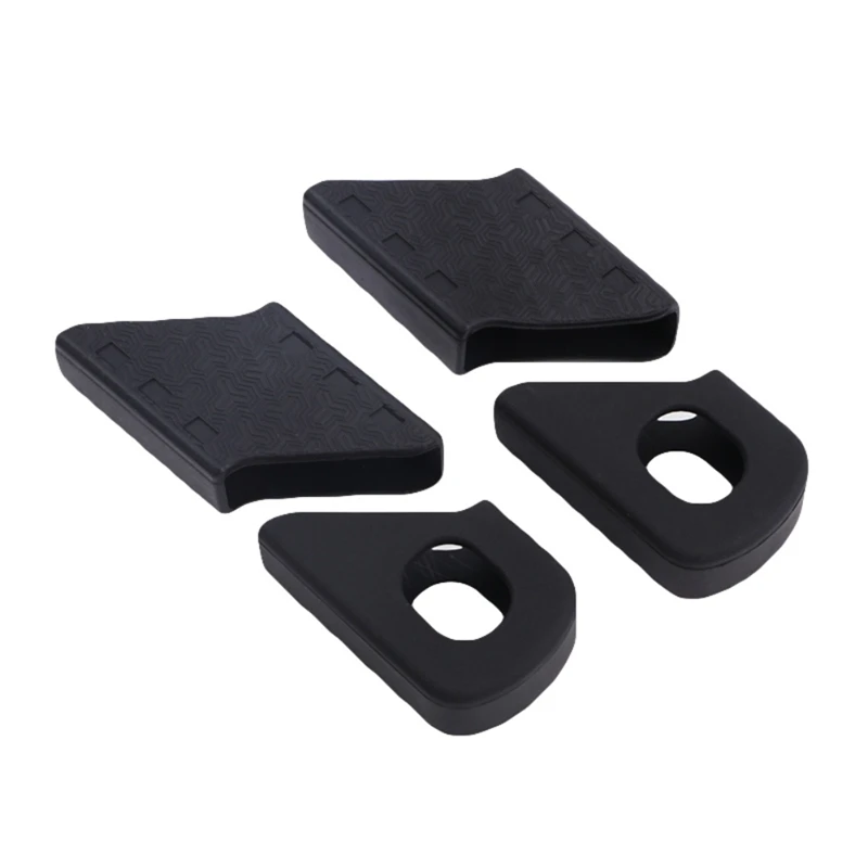 ENLEE 4pcs/1set Mountain Bike Crank Protective Cover MTB Bike Crank Set Protective Crank Arm Cover Universal Bicycle Accessories