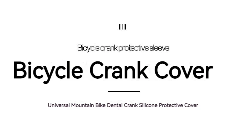 ENLEE 4pcs/1set Mountain Bike Crank Protective Cover MTB Bike Crank Set Protective Crank Arm Cover Universal Bicycle Accessories