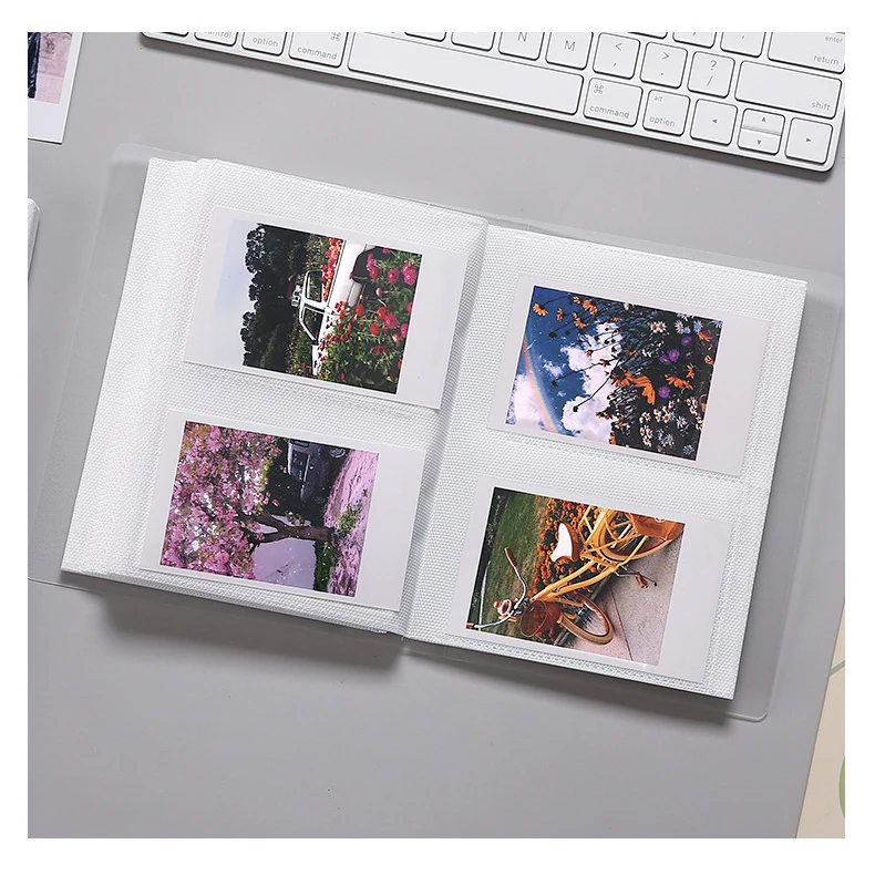 80 Pockets Photo Album 3 Inch Transparent Photocard Holder For Instax Mini Album Storage Collect Book Name Card Album De Fotos