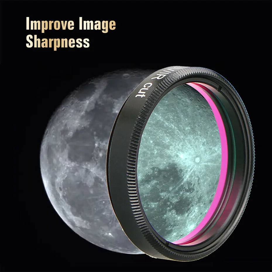 SVBONY 1.25''/2''/36mm Filter UV/IR Cut Telescope Optics Infra Red Filter for Astronomy Accessories